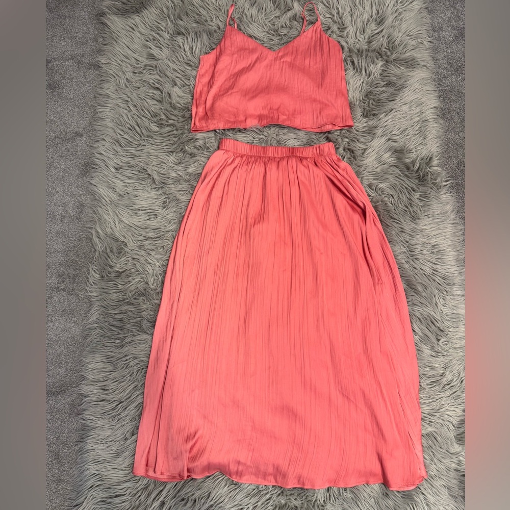 Z Supply Vibrant Coral Ensemble